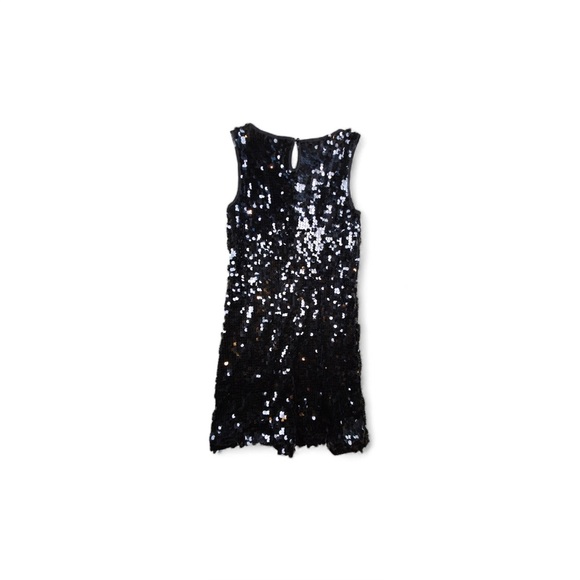 Speechless Dresses & Skirts - Speechless Black Sequin Sheath Dress Sleeveless Round Neck Short Size S